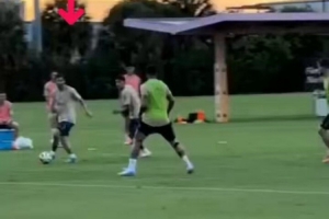 馬卡報曬阿根廷訓練配合：帕斯腳后跟磕傳→小蜘蛛挑球→梅西破門