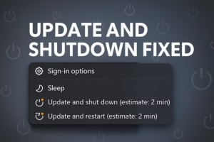 歷時近2年，微軟Win11預覽版終于修復“更新并關機”變重啟BUG