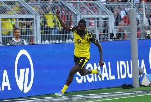 圖片報：多特前鋒吉拉西因傷退出幾內(nèi)亞國家隊(duì)名單，已返回德國