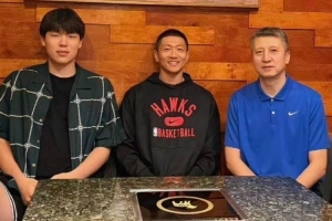 吃著火鍋唱著歌！郭士強&李昂在美考察期間 探望了楊瀚森