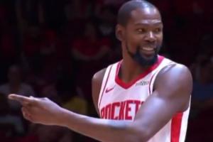 笑死杜蘭特今日復刻甄子丹“大聲發”名場面同款表情包