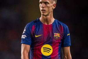 出戰國家德比成疑！巴薩官方：奧爾莫左腿比目魚肌受傷