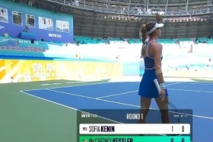 寧波網球公開賽女單首輪：凱斯勒2-0橫掃同胞肯寧，輕松晉級