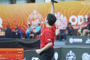 頂住了！梁靖崑3-1逆轉阿拉米揚 中國隊1-1扳平伊朗 王楚欽將出戰