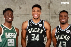 字母哥三兄弟齊聚雄鹿！新賽季聯盟共有三組兄弟同隊！