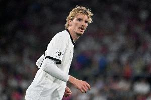 沃爾特馬德破門，成為99年哈曼后第二位為德國隊進球的紐卡球員