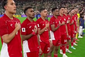 不熟？國歌還沒奏完印尼歸化球員就鼓掌，意識到不對繼續唱