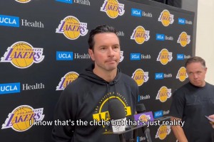 雷迪克：詹姆斯尚未參加球隊完整合練他有著自己恢復時間表