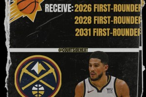 這真是瘋了！美媒模擬：掘金可拿穆雷+布勞恩+三首輪去換布克
